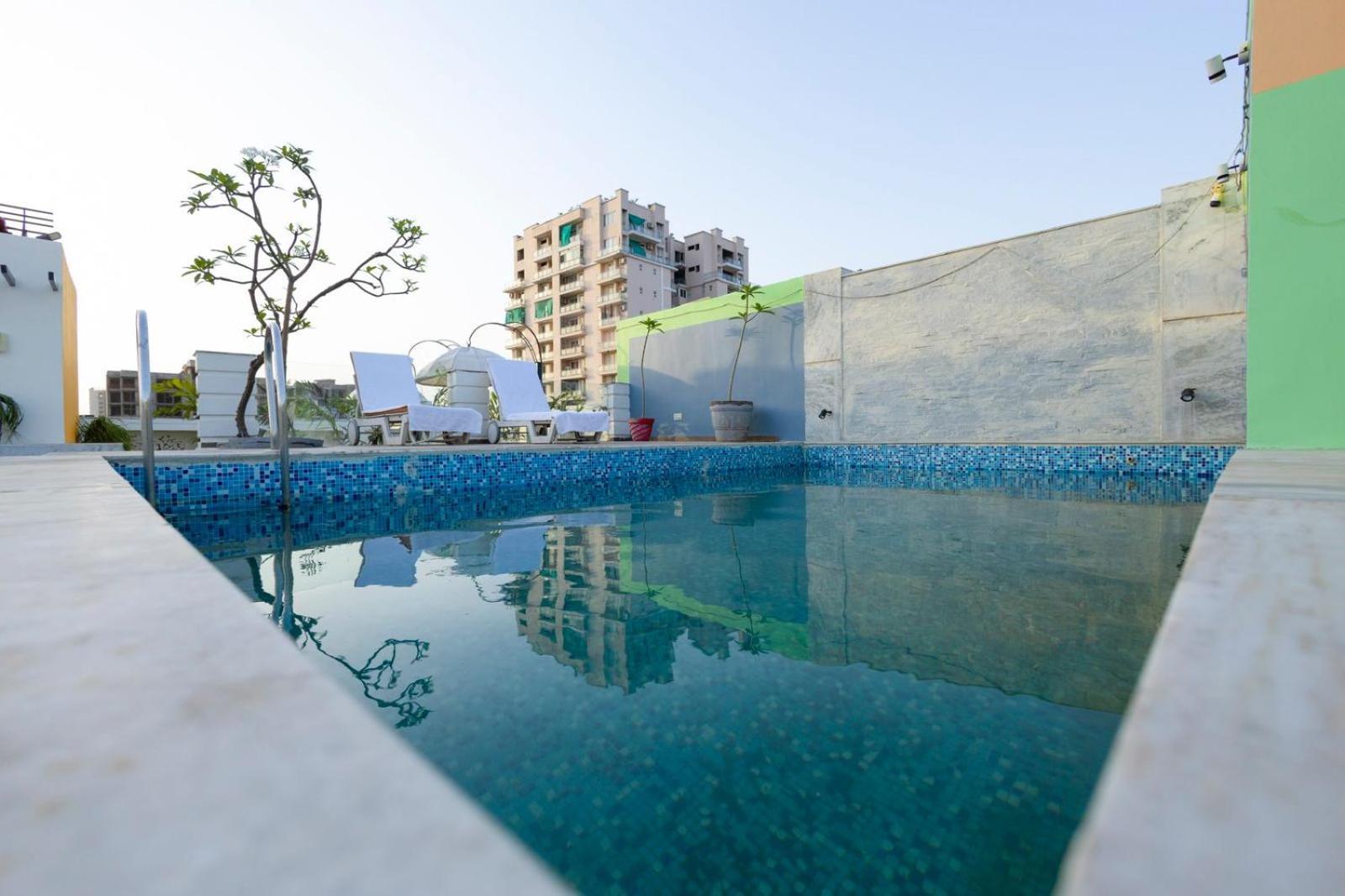 Hotel Sahibs Lighthouse - Swimming Pool Agra (Uttar Pradesh) Exterior foto